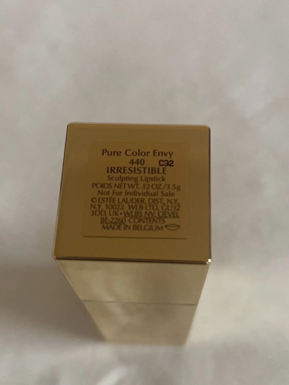 ESTEE LAUDER 440 Irresistible Pure Color Envy Lipstick Medium Mauve $33 NWOB
